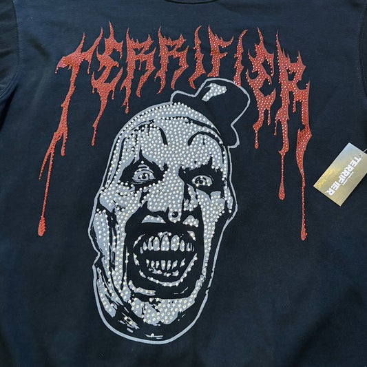 Terrifier Rhinestone Crewneck Sweatshirt