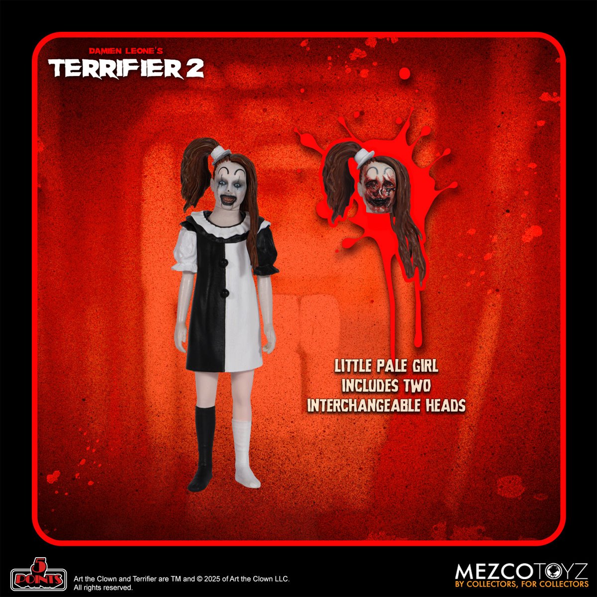 Terrifier 2 - 5 Points Action Figures - Set Of 2