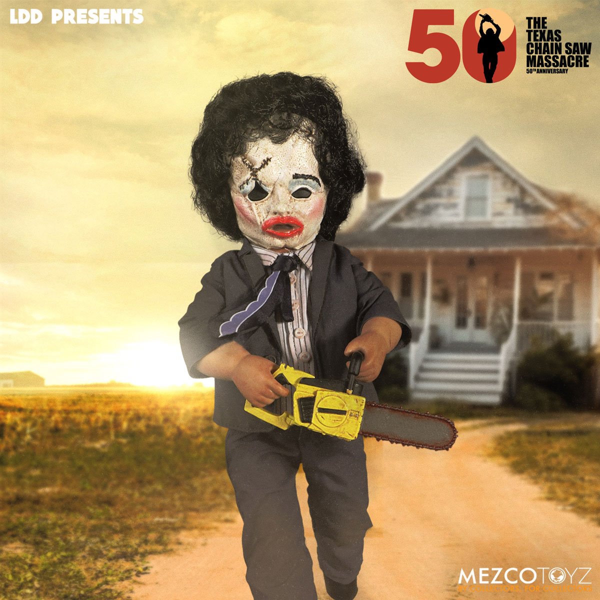 LDD Presents The Texas Chainsaw Massacre (1974) Leatherface Deluxe Edition 10 1/2-Inch Doll