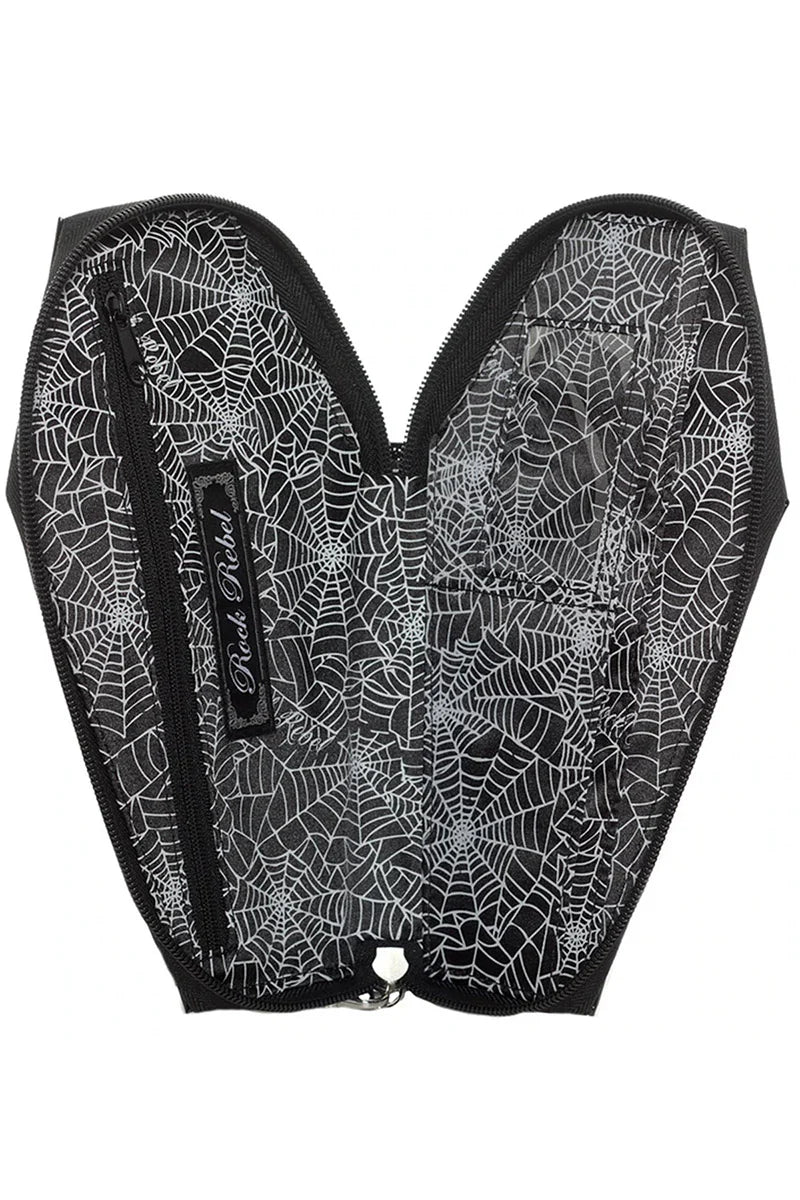 Monster Collage Coffin Wallet