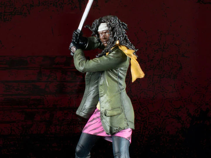The Walking Dead Gallery Michonne Figure Diorama