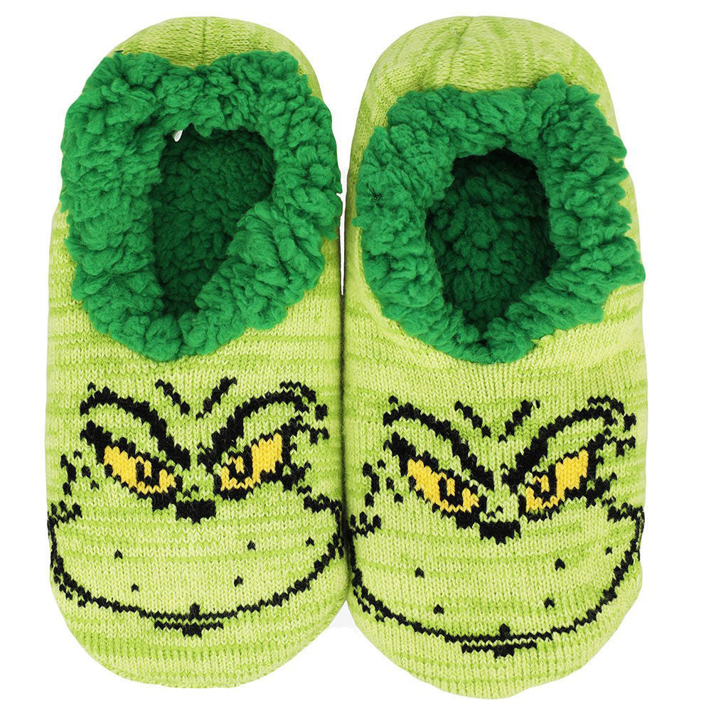 DR. SEUSS THE GRINCH SLIPPER SOCKS