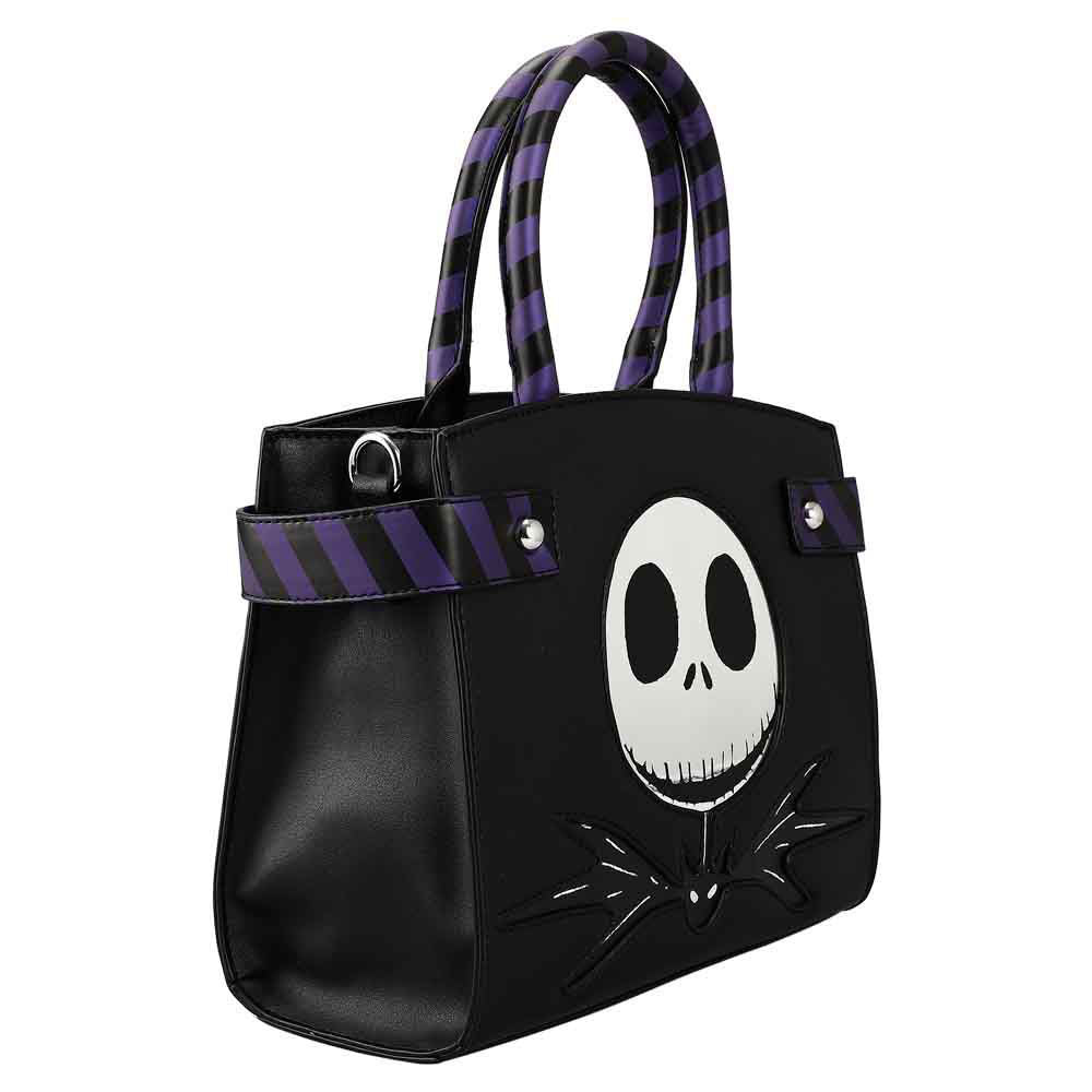 THE NIGHTMARE BEFORE CHRISTMAS METALLIC PRINT HANDBAG