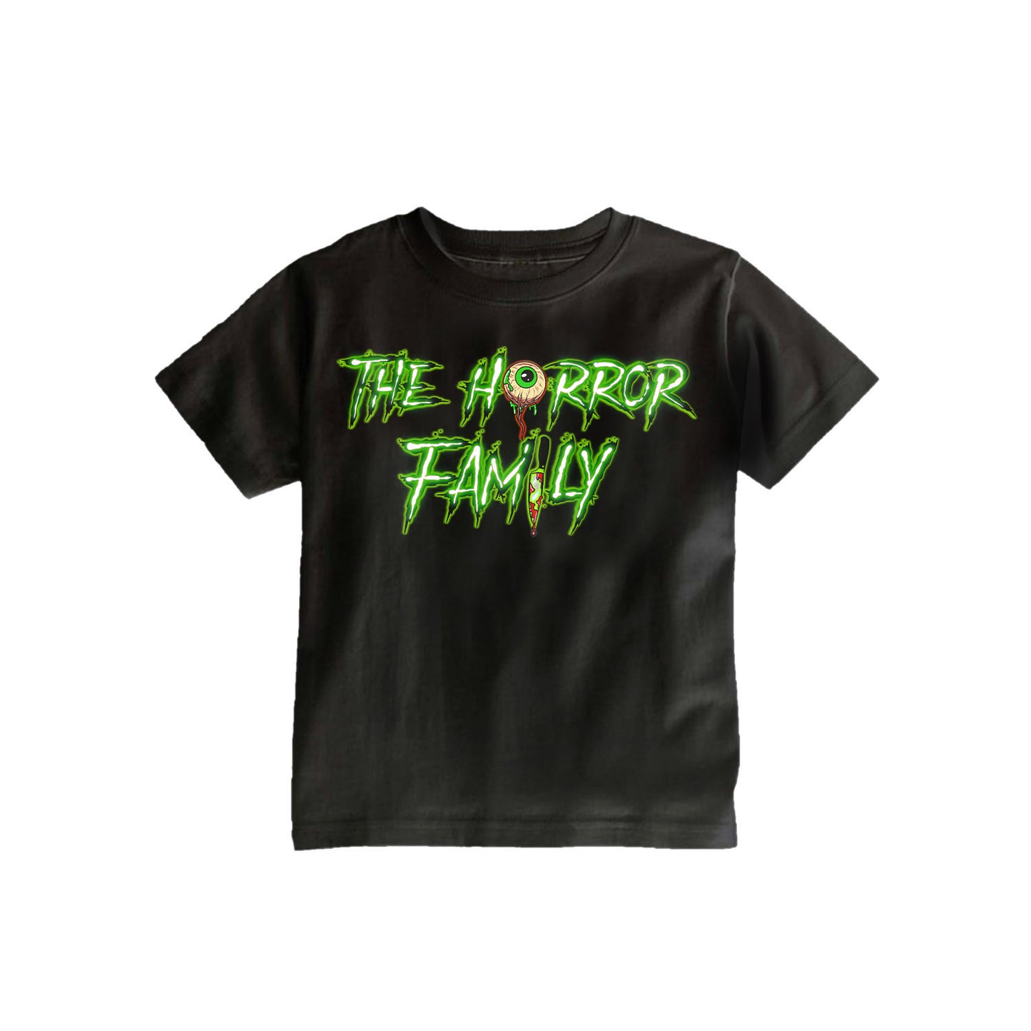 THF Youth T-Shirt - Black/Green