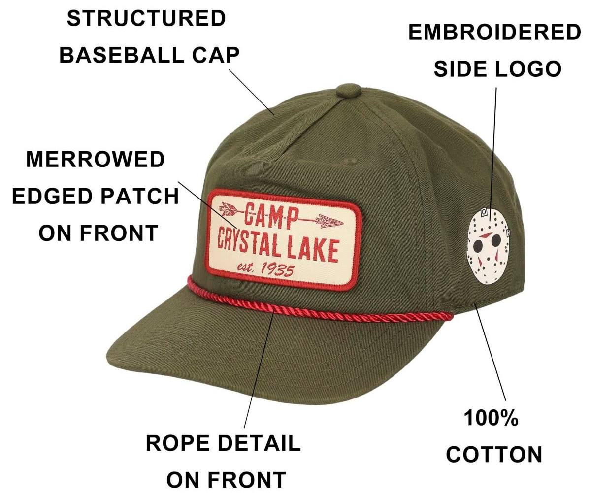 Friday The 13th Men's Camp Crystal Lake