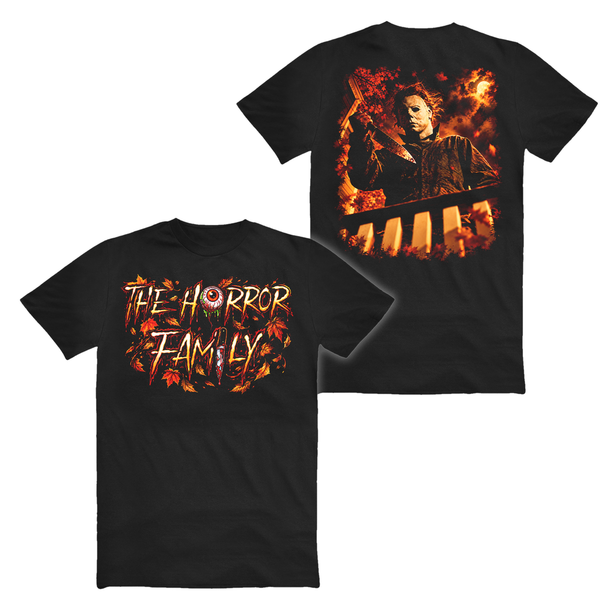 THF Michael Tee - Black/Orange