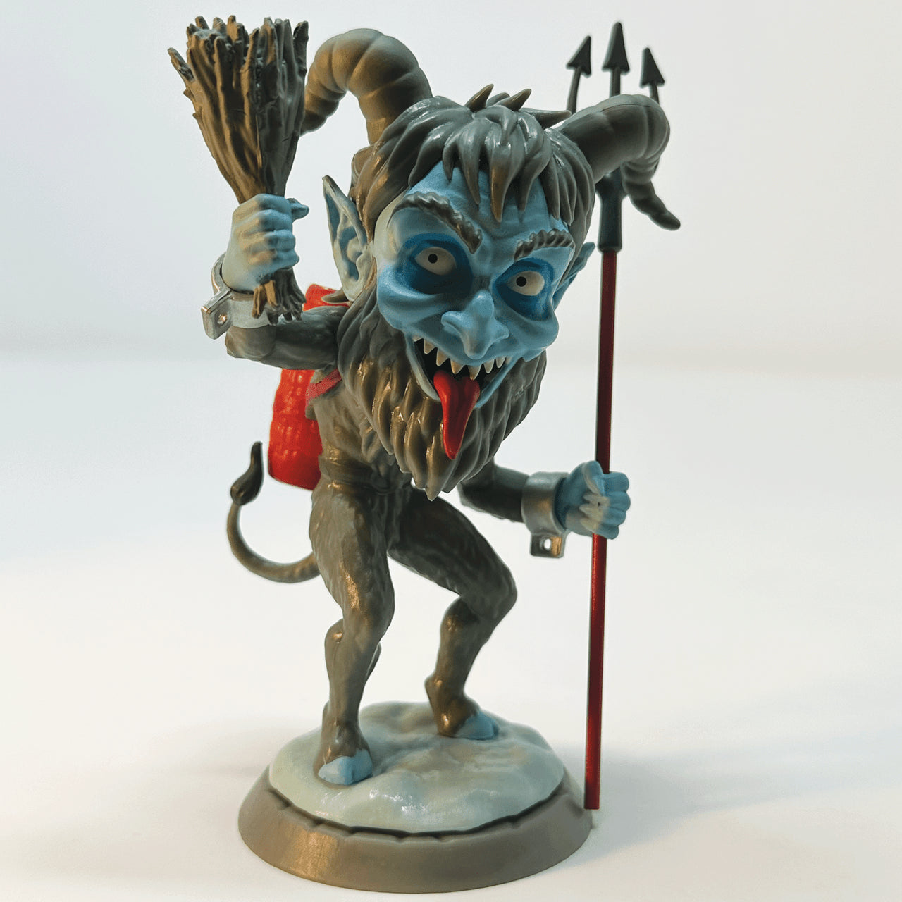 Krampus "Alpine Winds Blue" Tiny Terror