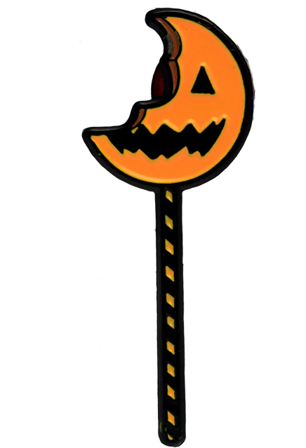 TRICK R TREAT BITTEN LOLLIPOP - ENAMEL PIN
