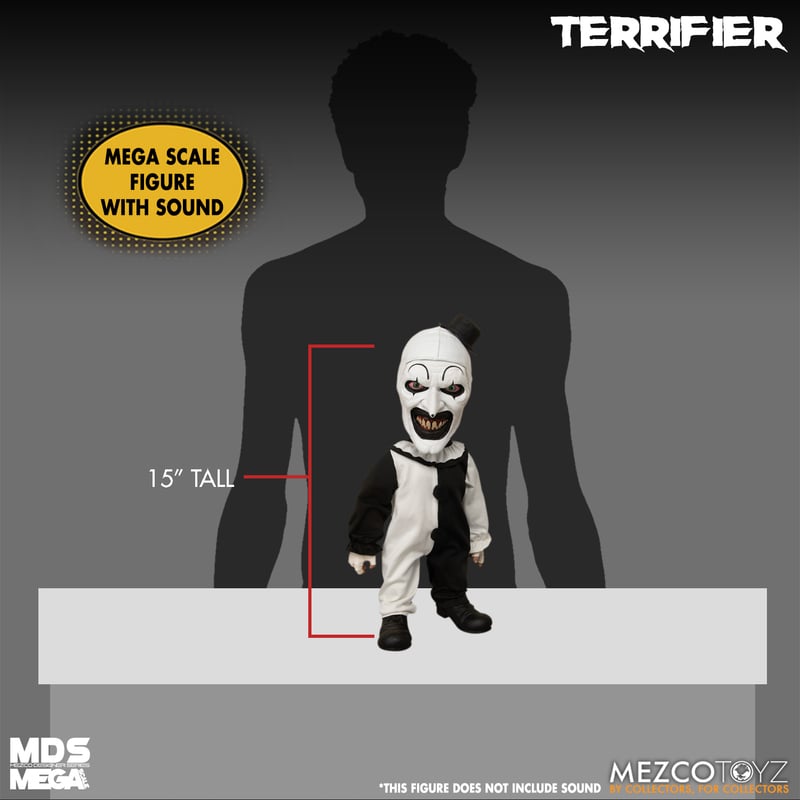 MEGA SCALE Terrifier: Art the Clown with Sound