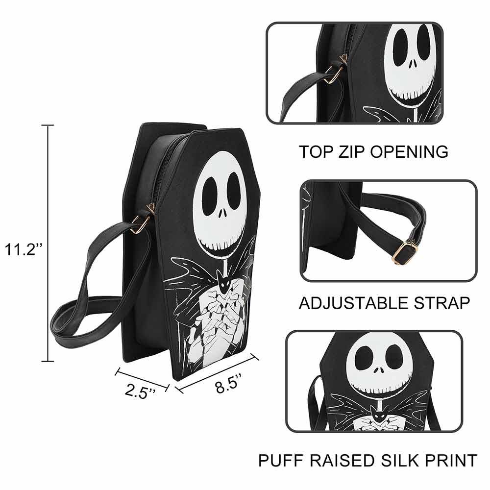 The Nightmare Before Christmas Coffin Shaped Crossbody