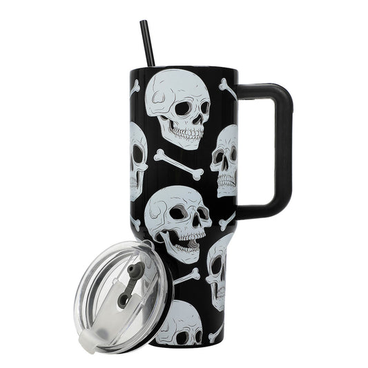 Skulls 40 oz. Stainless Steel Tumbler