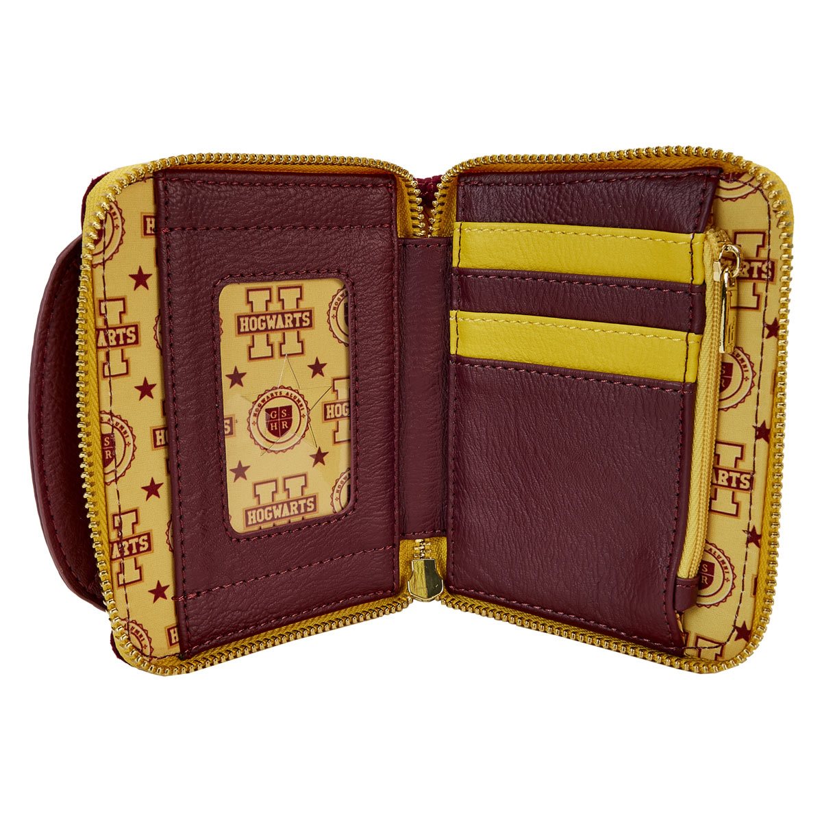 Harry Potter Hogwarts Varsity Jacket Zip-Around Wallet