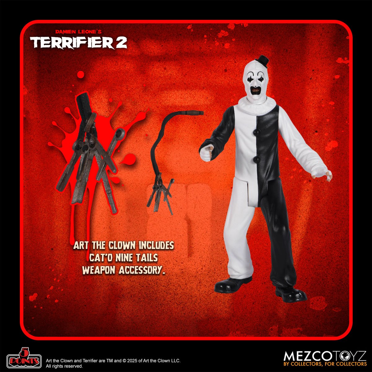 Terrifier 2 -  5 Points Action Figures - Set Of 2