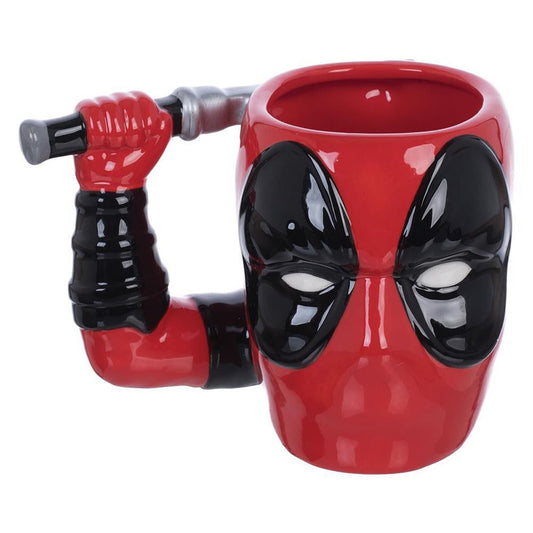 Marvel Deadpool 12 oz. Sculpted Ceramic Mug