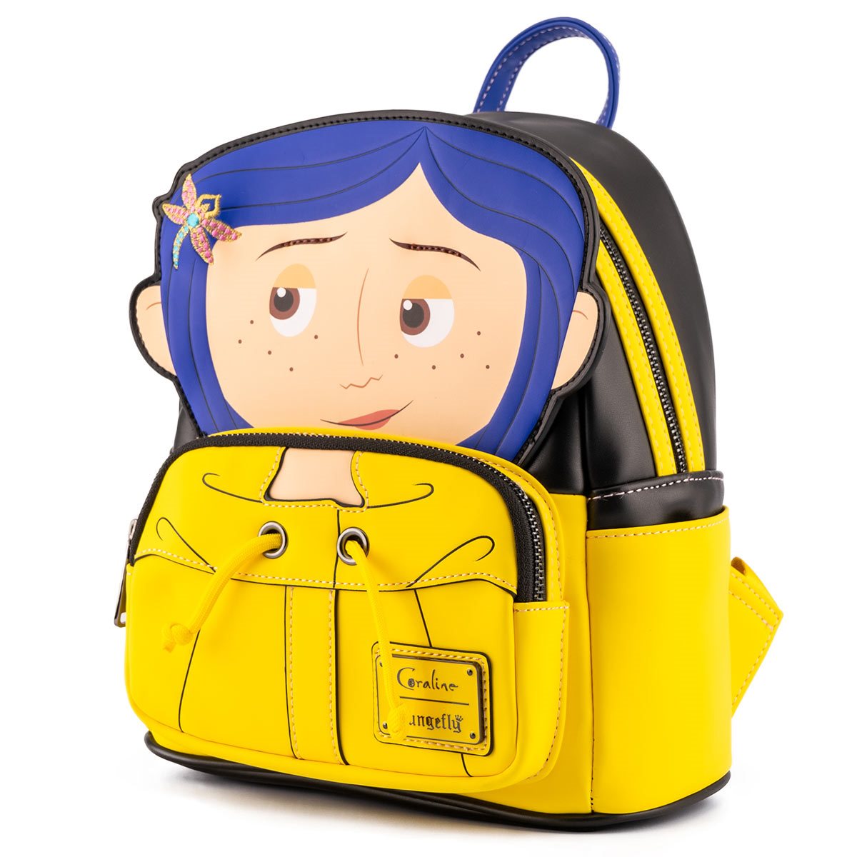 Coraline Raincoat Cosplay Mini-Backpack