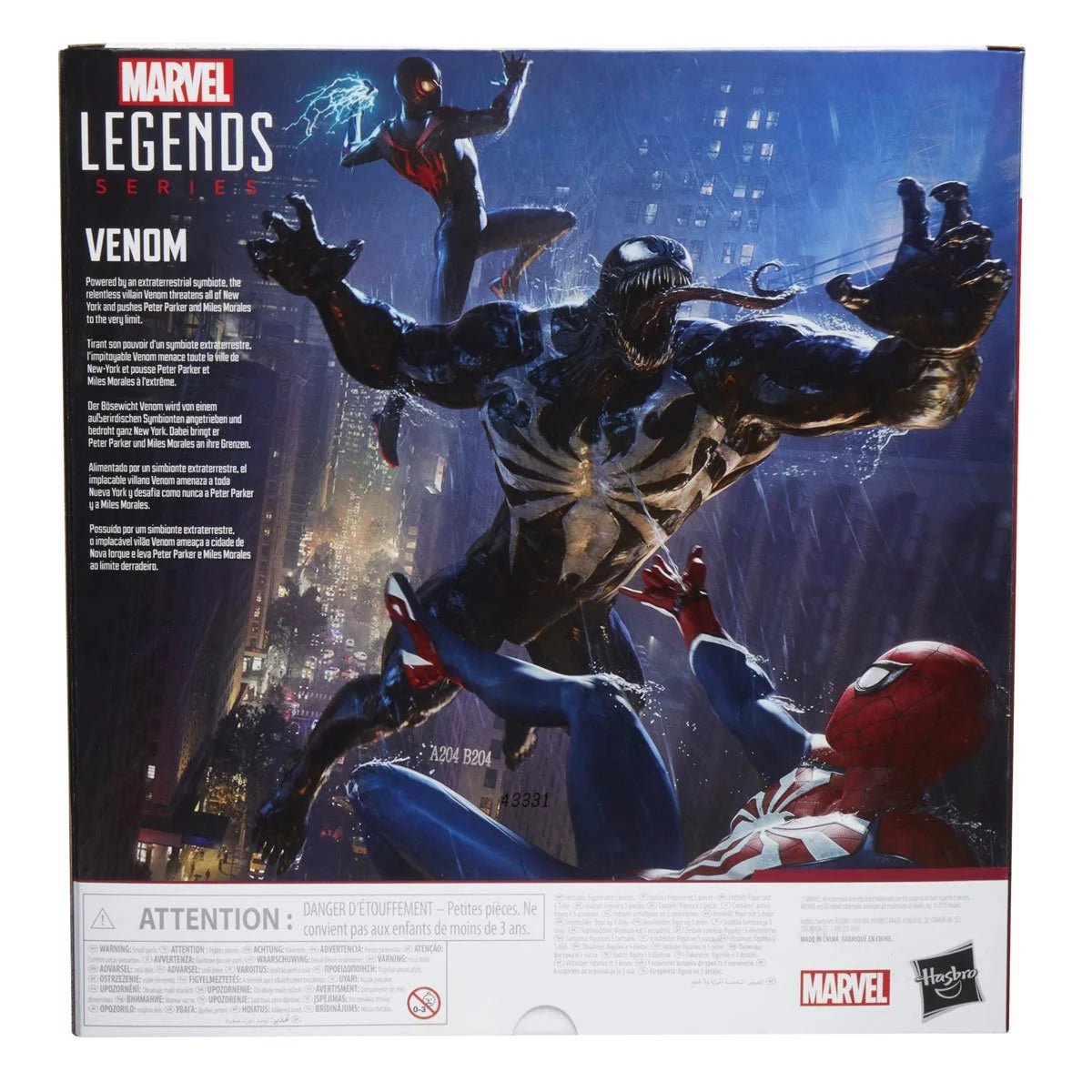 Spider-Man 2 Marvel Legends Gamerverse Venom 6-Inch Action Figure
