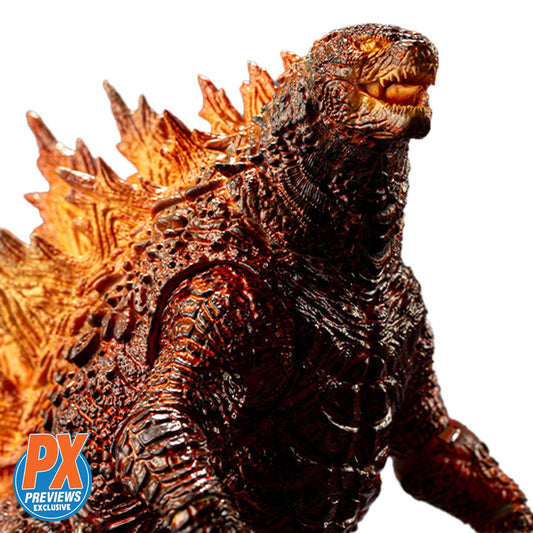 Godzilla King of Monsters Exquisite Basic Burning Godzilla Action Figure - Previews Exclusive