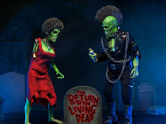The Return of the Living Dead Zombie Trash & Suicide Clothed Action Figure Two-Pack