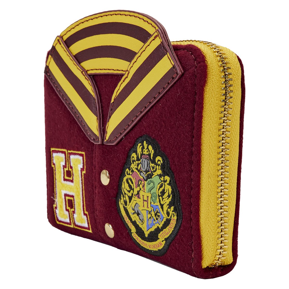 Harry Potter Hogwarts Varsity Jacket Zip-Around Wallet