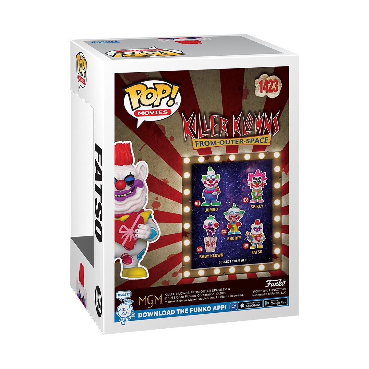 Killer Klowns from Outer Space Fatso Funko Pop! Vinyl Figure #1423