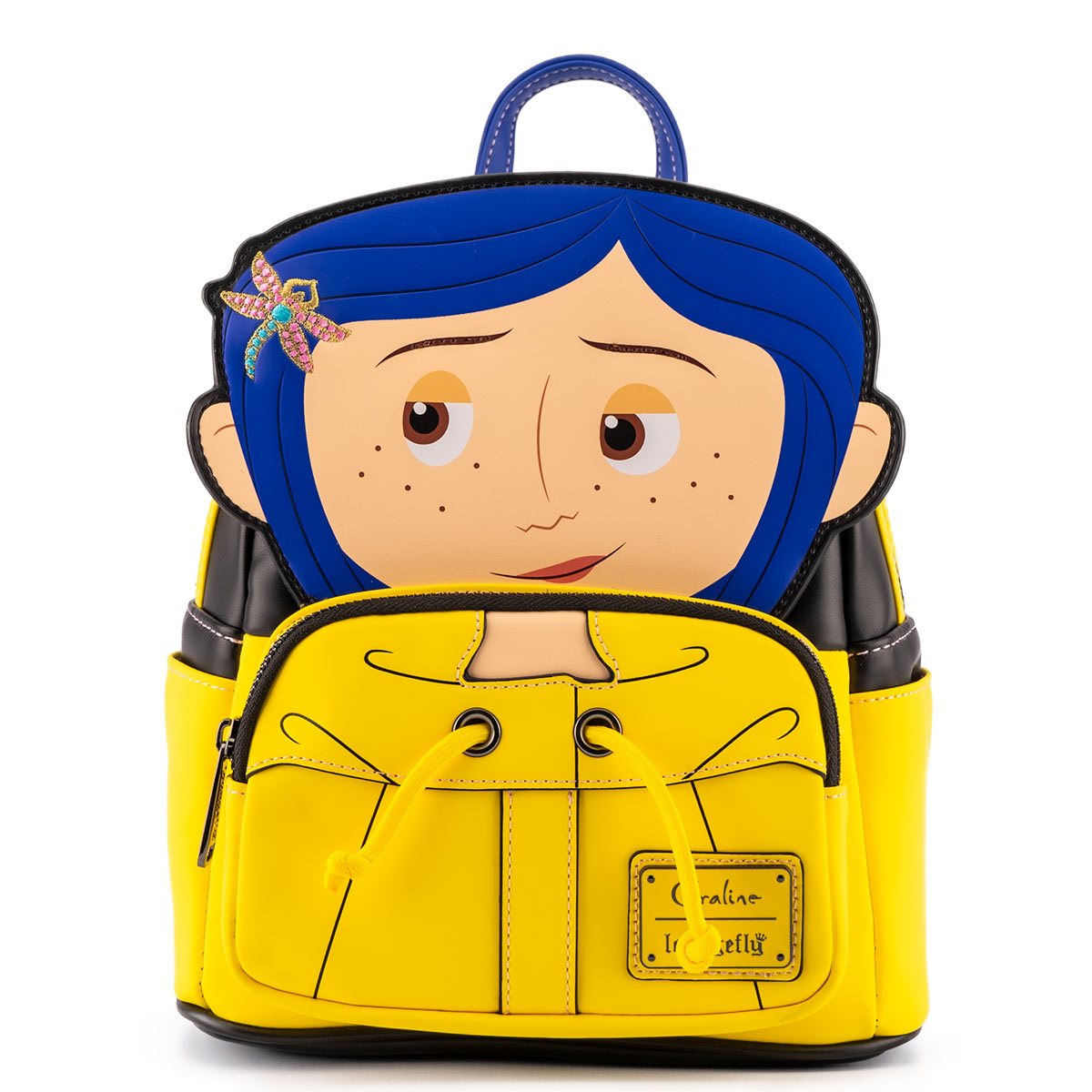 Coraline Raincoat Cosplay Mini-Backpack