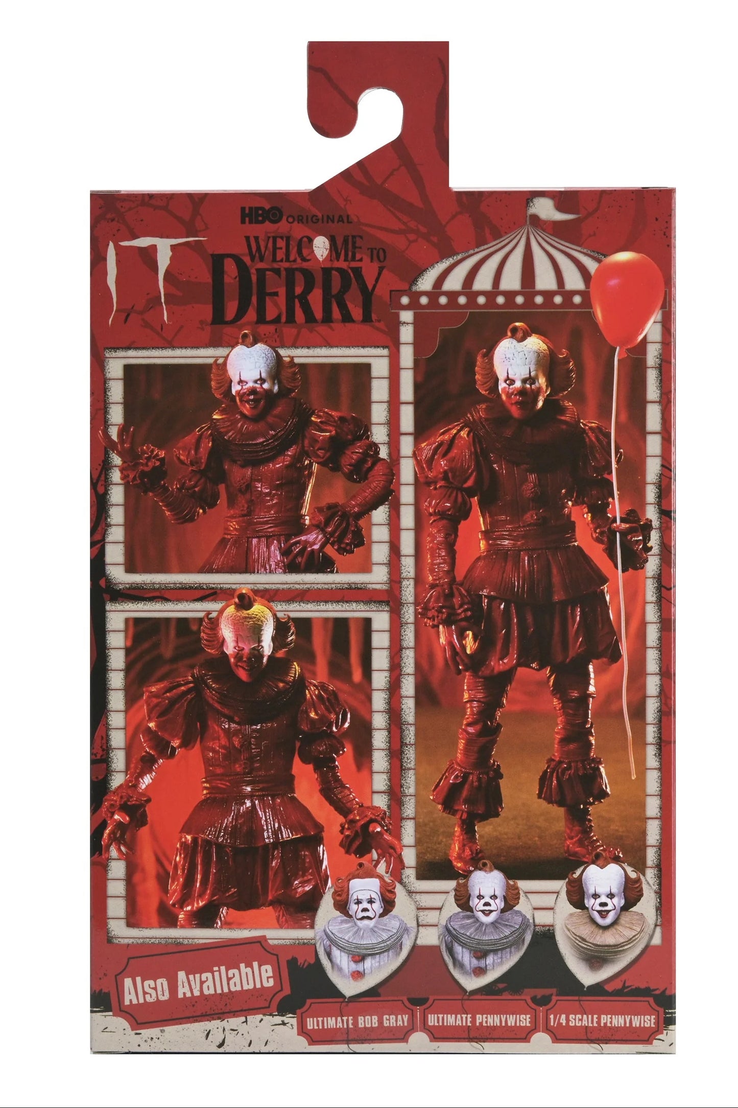 IT: WELCOME TO DERRY - ULTIMATE BLOOD PENNYWISE 7" SCALE ACTION FIGURE (PRE-ORDER)