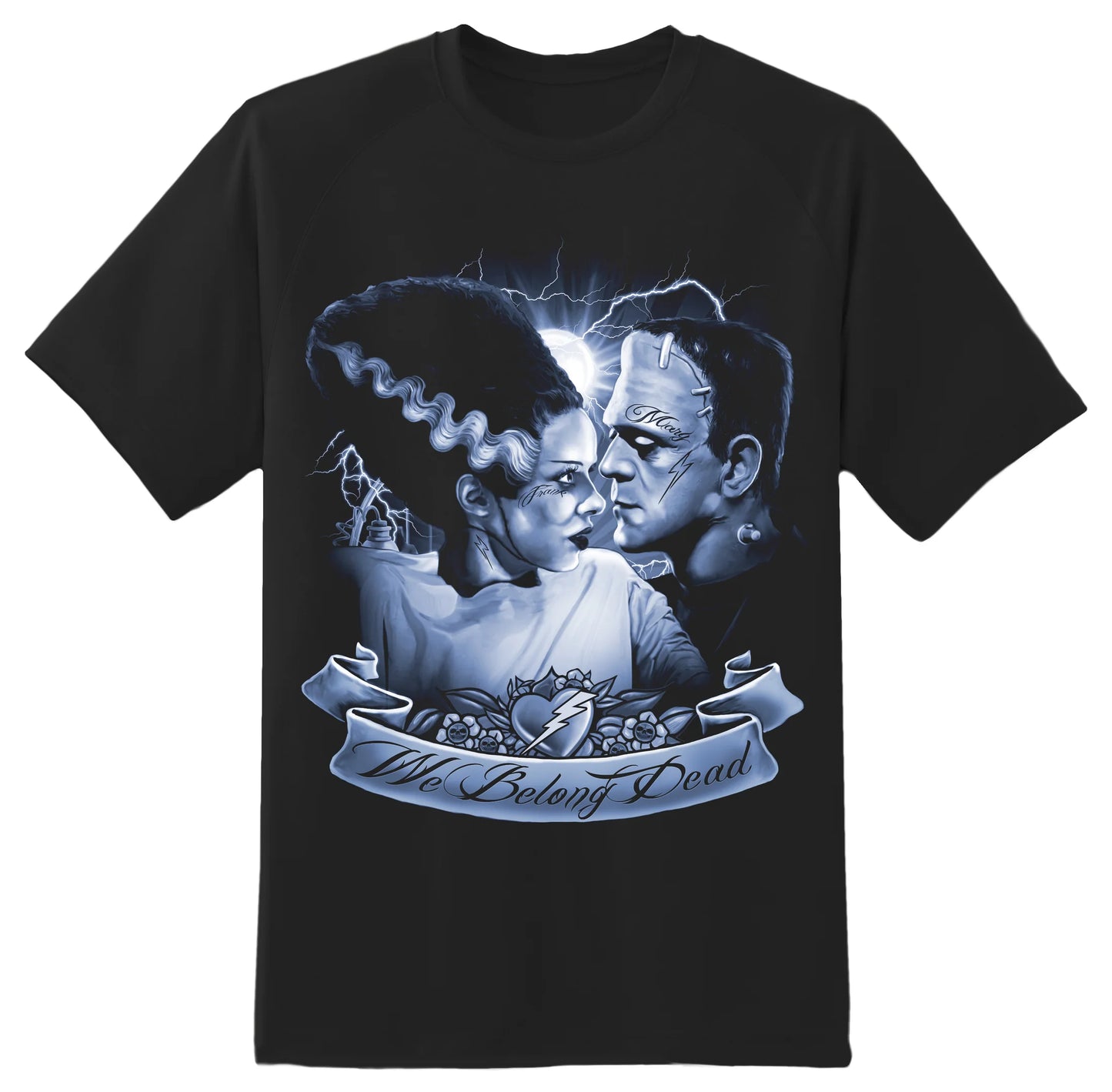 Bride Of Frankenstein Tattoo Tee