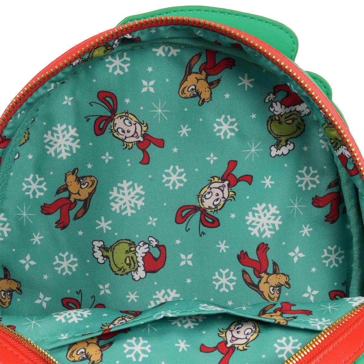 How the Grinch Stole Christmas Grinch Christmas Sweater Mini-Backpack - Entertainment Earth Exclusive
