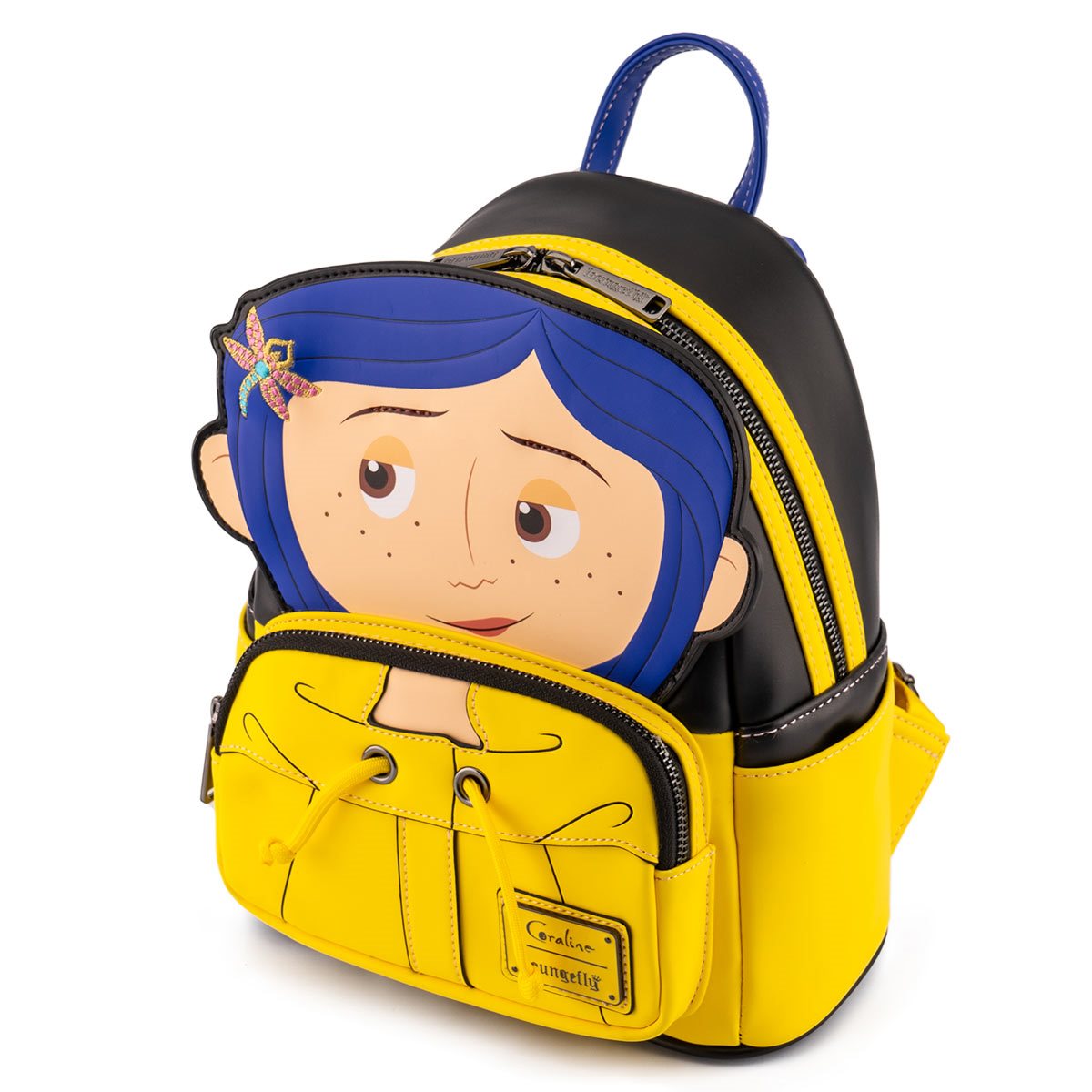 Coraline Raincoat Cosplay Mini-Backpack