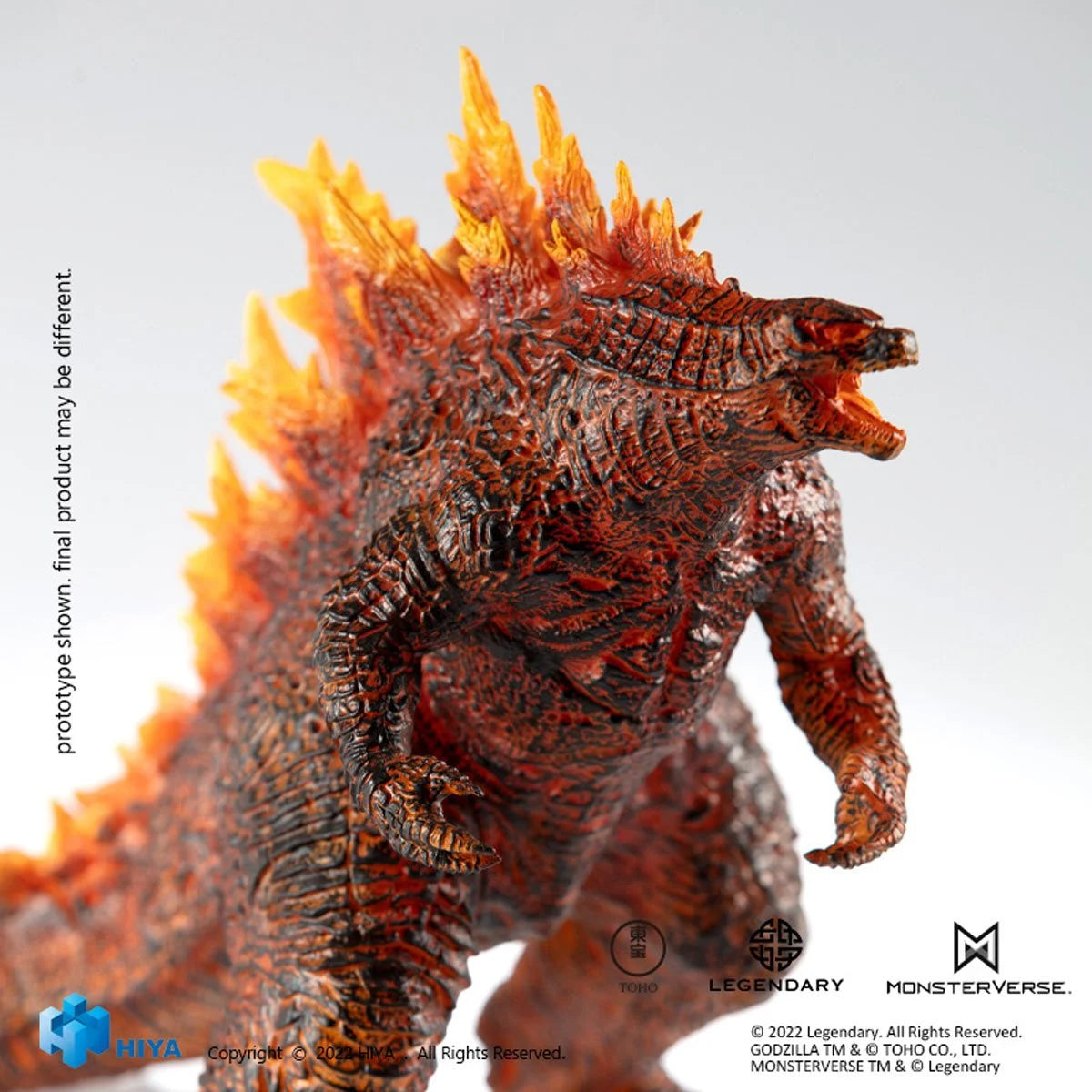 Godzilla King of Monsters Stylist Burning Godzilla Statue - Previews Exclusive