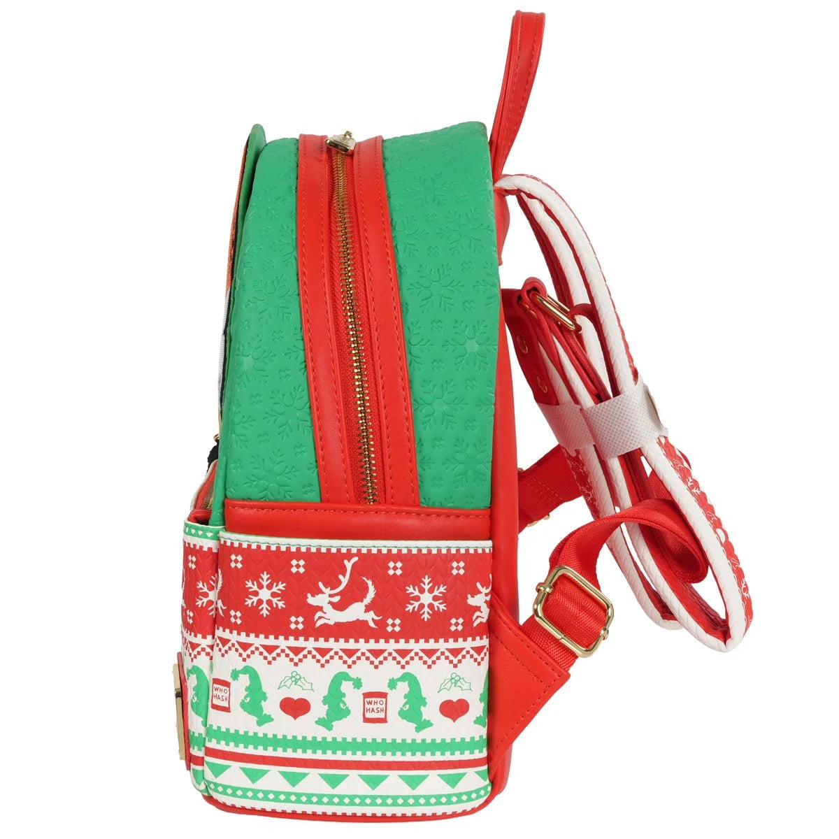 How the Grinch Stole Christmas Grinch Christmas Sweater Mini-Backpack - Entertainment Earth Exclusive
