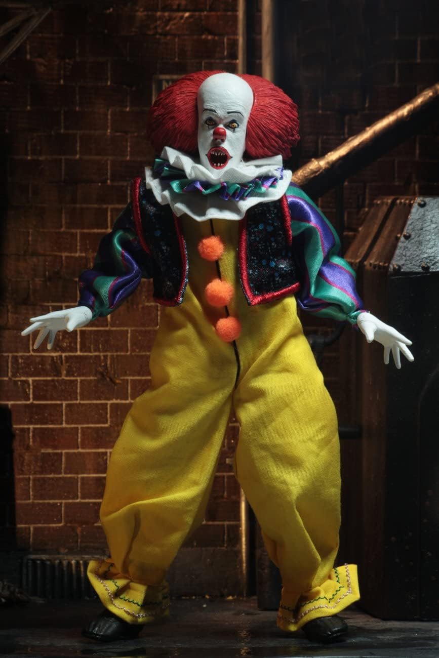 Pennywise IT (1990) 8" Clothed NECA Action Figure