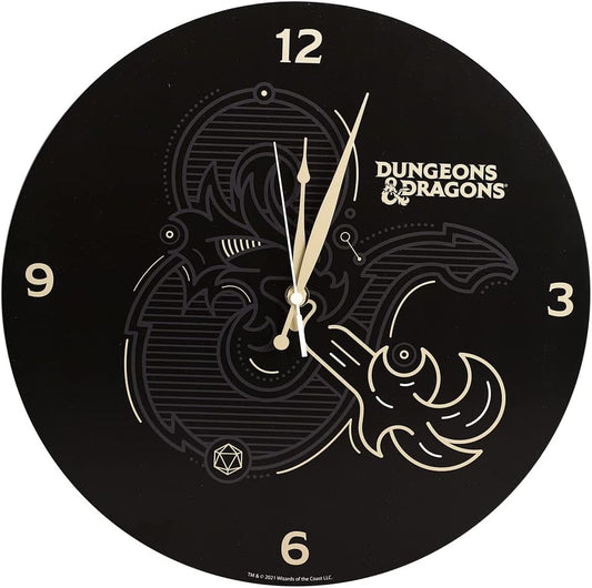 Dungeons and Dragons Wall Clock