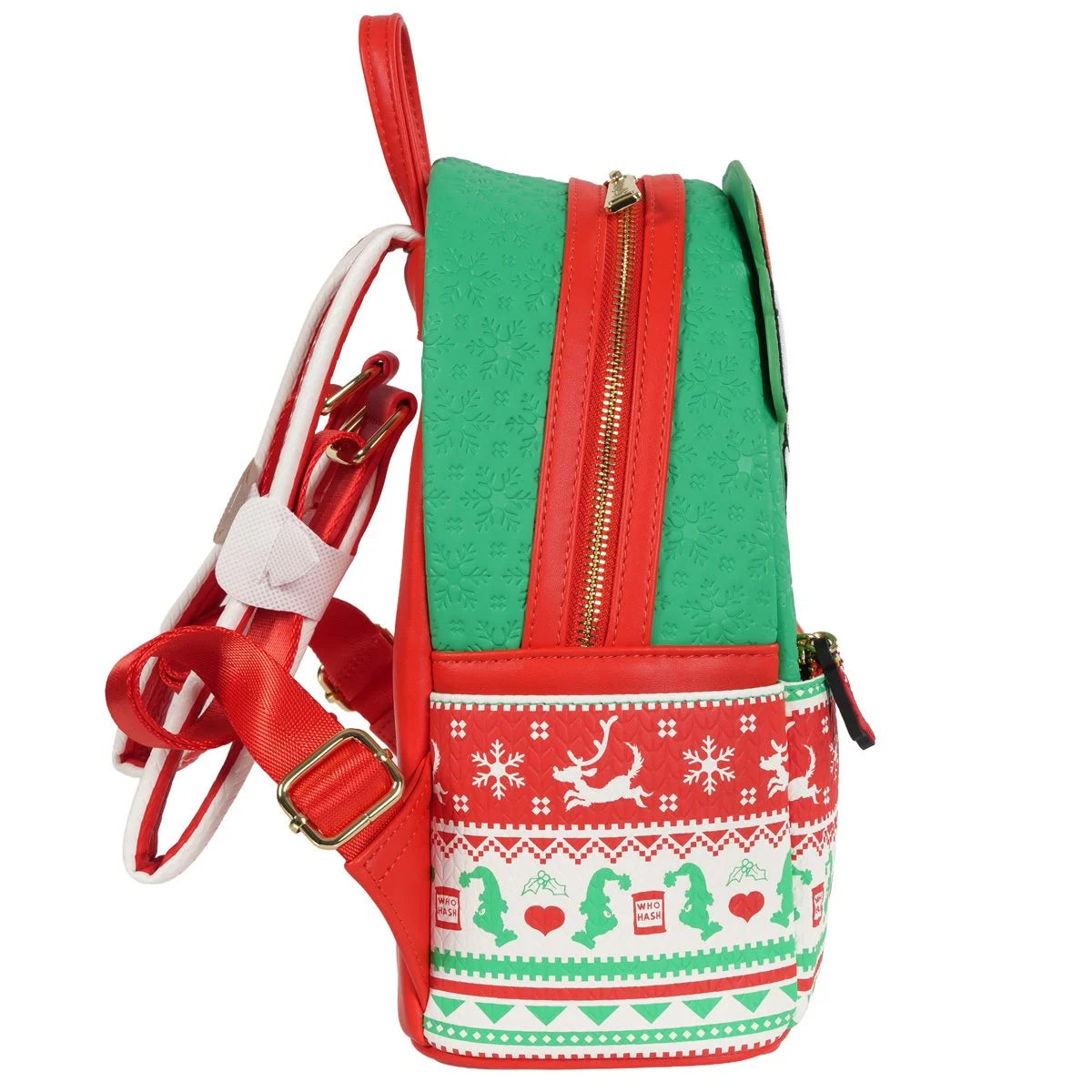 How the Grinch Stole Christmas Grinch Christmas Sweater Mini-Backpack - Entertainment Earth Exclusive
