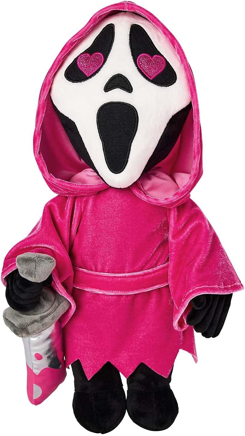 Ghost Face Heart Eyes Plush