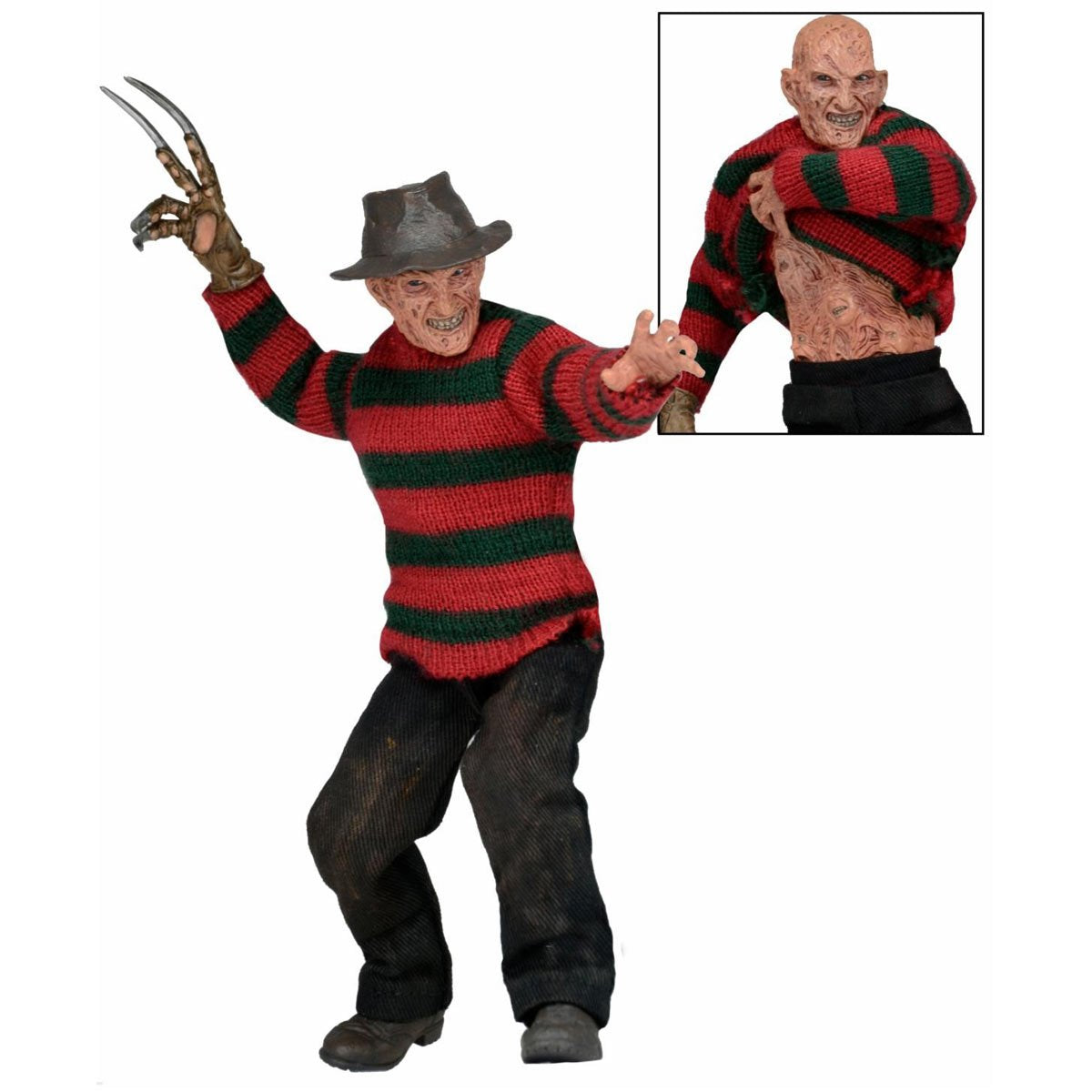 A Nightmare on Elm Street 3 - Dream Warriors Freddy 8-Inch Clothed Action Figure