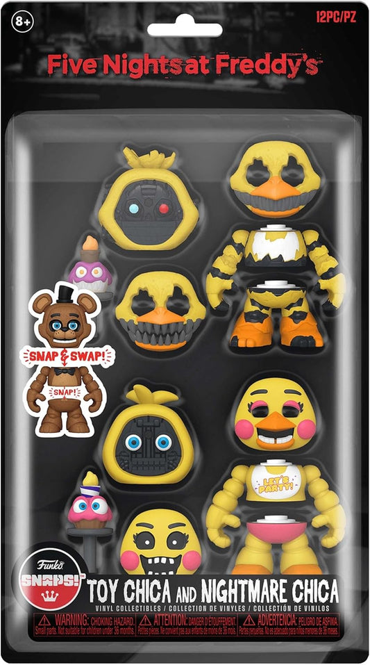 Five Nights at Freddy's - Toy Chica and Nightmare Chica (2-Pack)