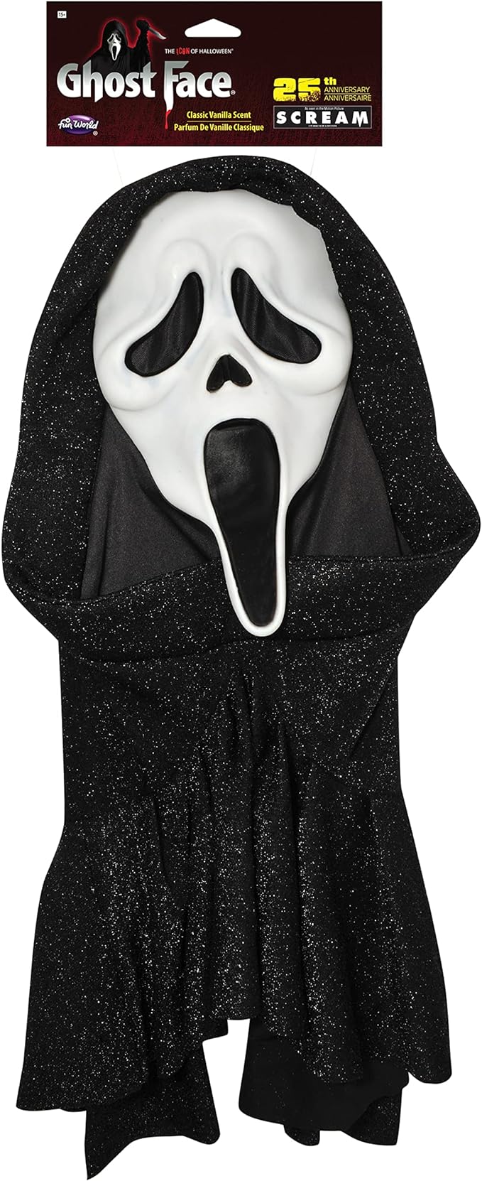 Fun World Officially Licensed 25th Anniversary Ghost Face Mask