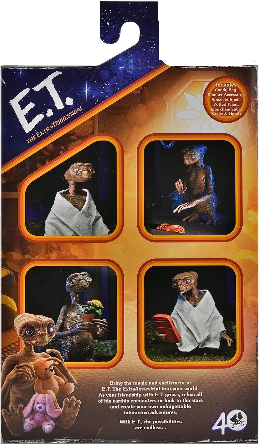 NECA - E.T. - 40th Anniversary E.T. Ultimate 7" Action Figure