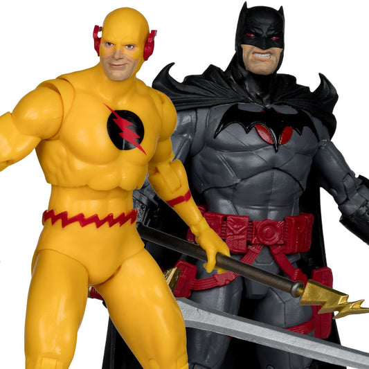 DC Multiverse Thomas Wayne Batman and Professor Zoom Flashpoint 7-Inch Scale Action Figure 2-Pack