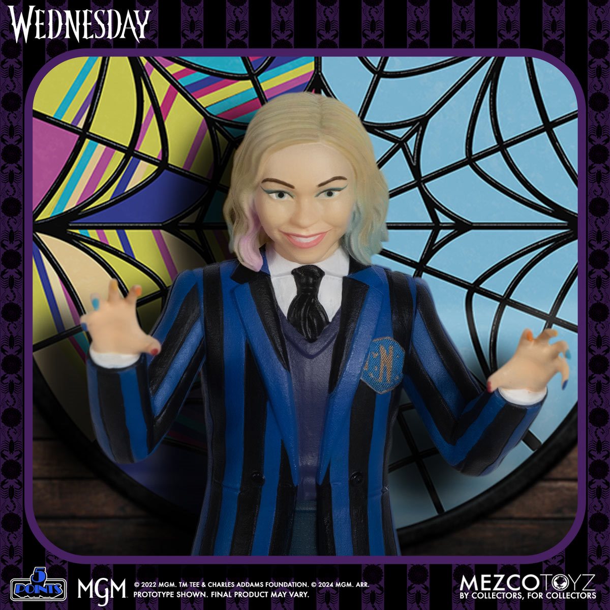 Wednesday and Enid 5 Points Action Figure Boxed Set