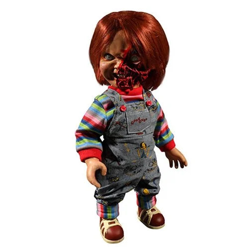 Child's Play 3 Pizza Face Chucky Talking Mega-Scale 15-Inch Doll