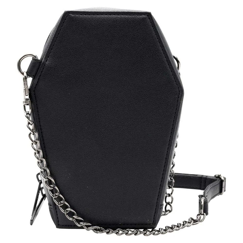 Elvira Dagger Coffin Mini Crossbody Purse