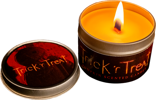 TRICK 'R TREAT - PUMPKIN SCENTED CANDLE