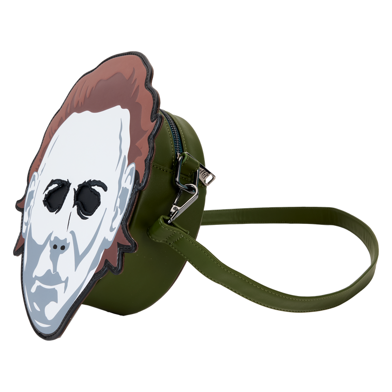 Halloween Michael Myers Mask Glow Crossbody Bag