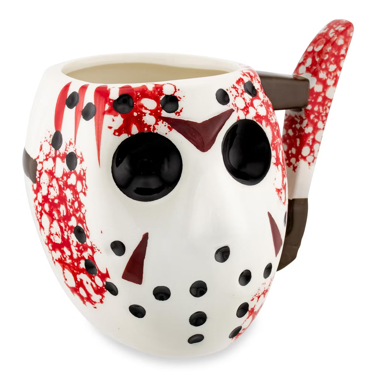 Friday the 13th Jason's Mask 3D Sculpted Ceramic Mug