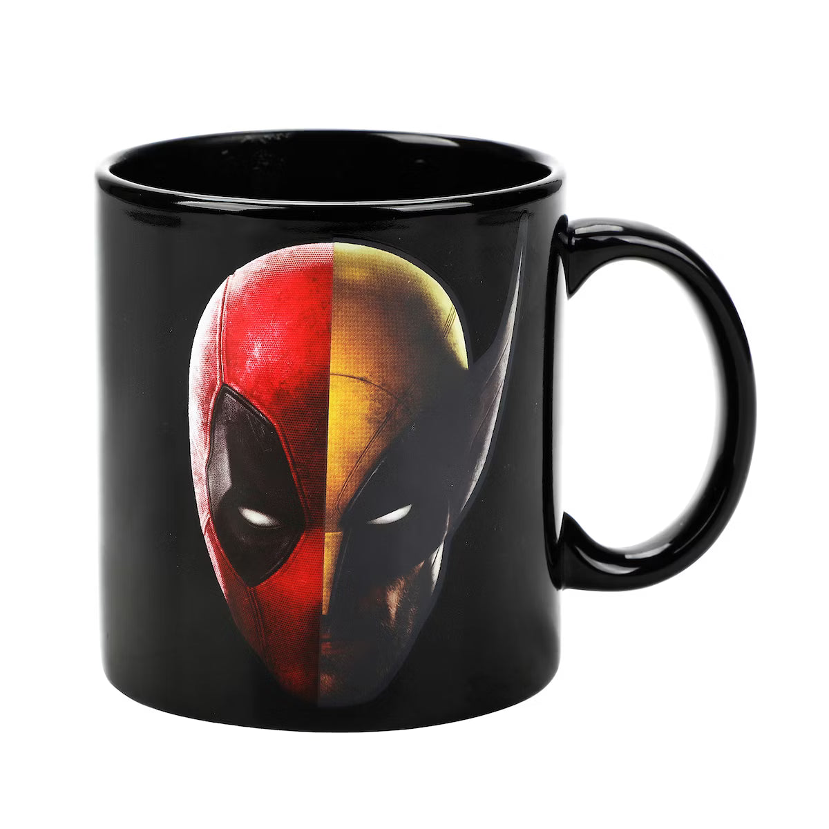 Deadpool & Wolverine Best Bubs 16 Oz Black Heat-Reactive Ceramic Mug