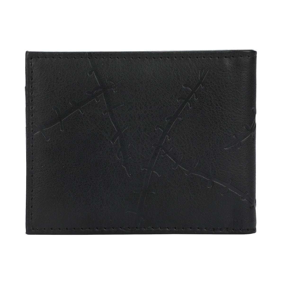 Chucky With Knife Men's Black Bifold Wallet