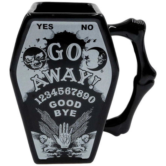 Go Away Coffin Mug