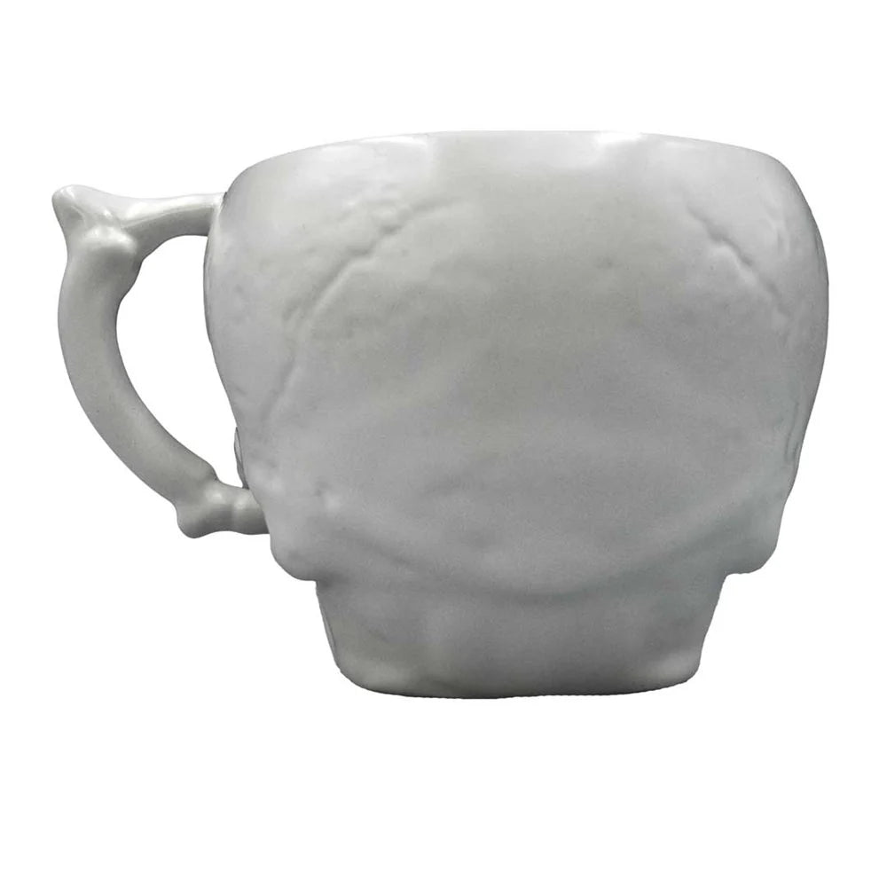 Anatomical Skull Mega Mug White